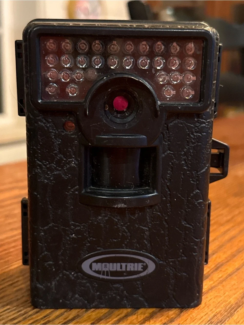 Trail Camera with Purple IR Illuminator - Camouflage Gray